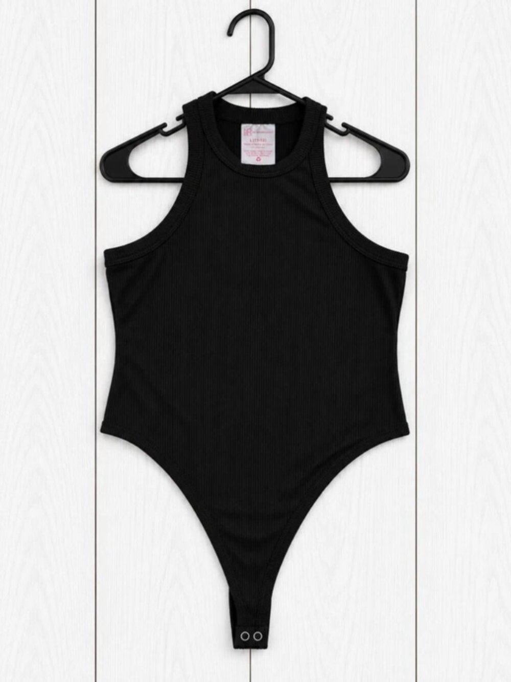 No Boundaries Women’s Black Stretch One Piece Bodysuit Size L
